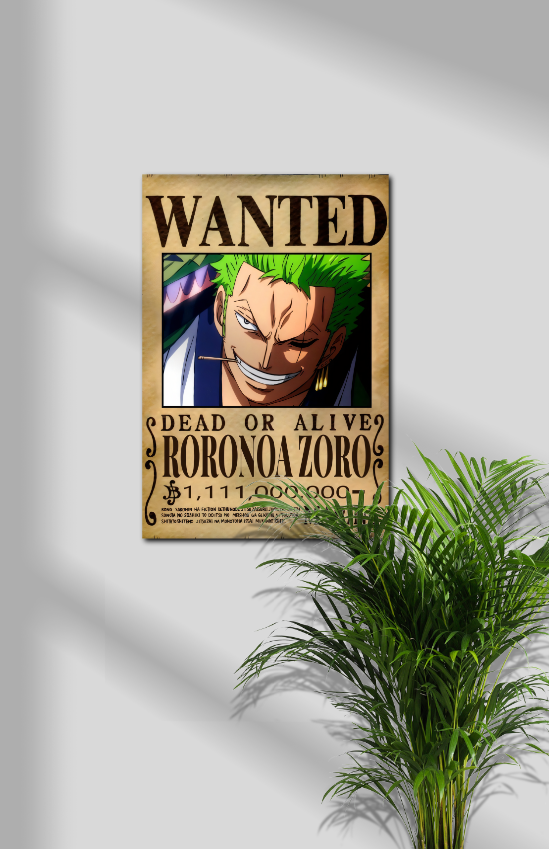 Roronoa Zoro Wanted
