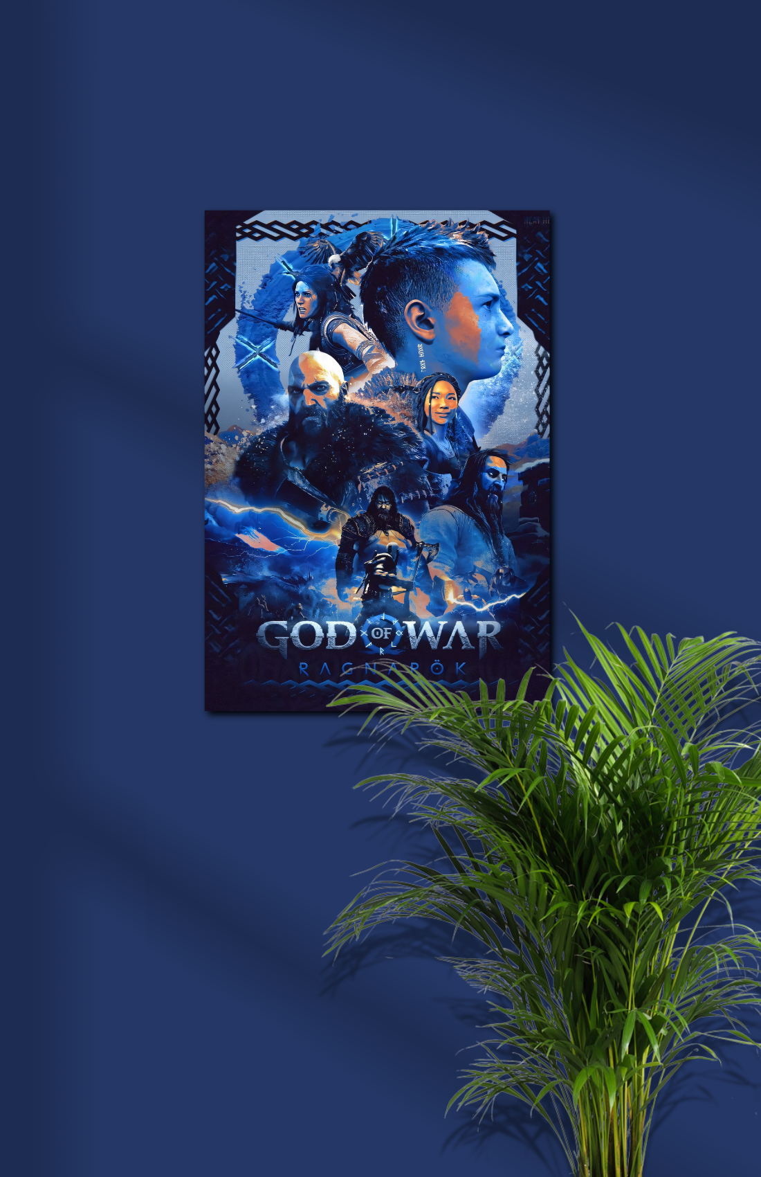 GOW Ragnarok Blue