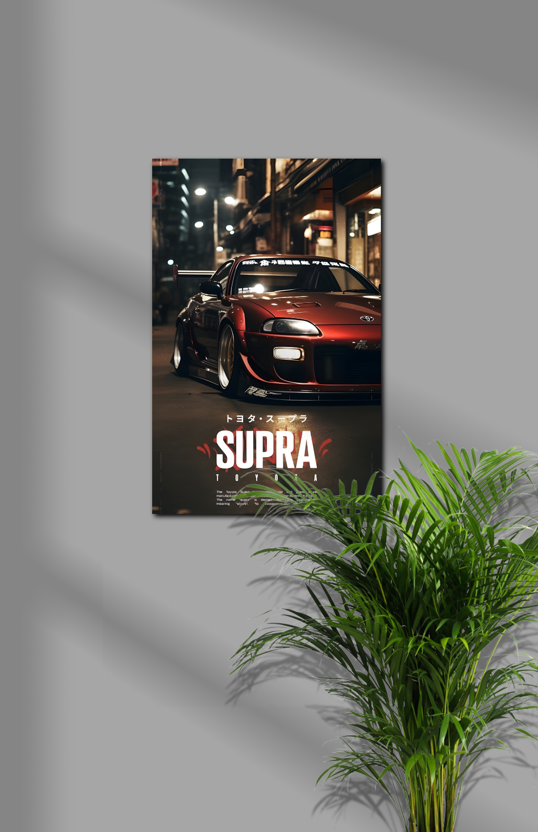 Toyota Supra Red