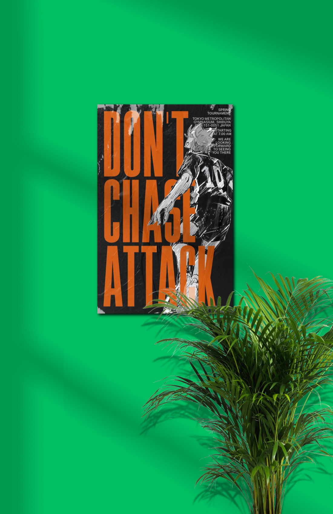 Don't Chase Attack Haikyuu