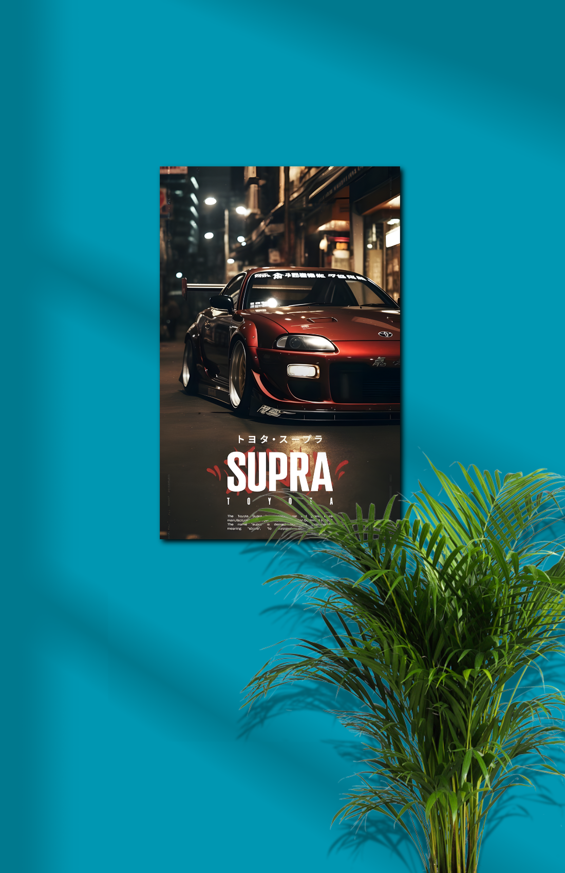 Toyota Supra Red
