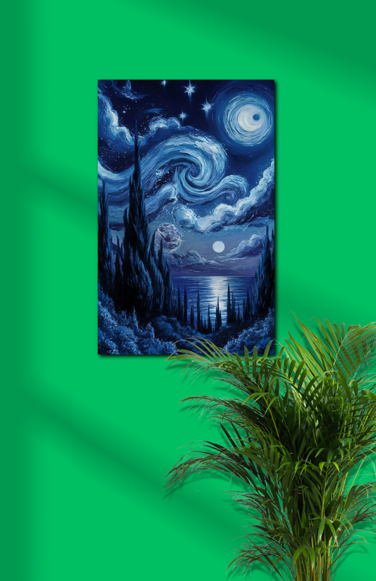 Celestial Dreamscape Starry Night