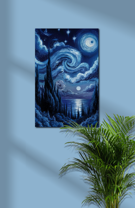 Celestial Dreamscape Starry Night