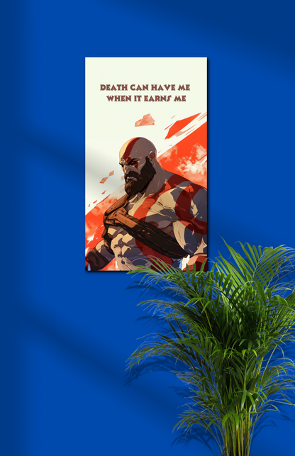 GOD Kratos Death Quote