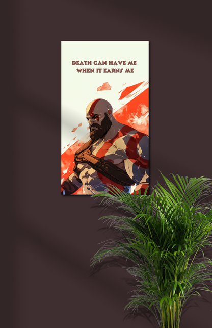 GOD Kratos Death Quote